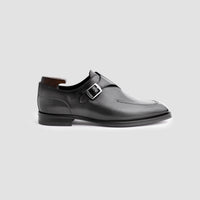 Mantova Calfskin Antracite Men's Monk Strap