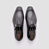 Mantova Calfskin Antracite Men's Monk Strap
