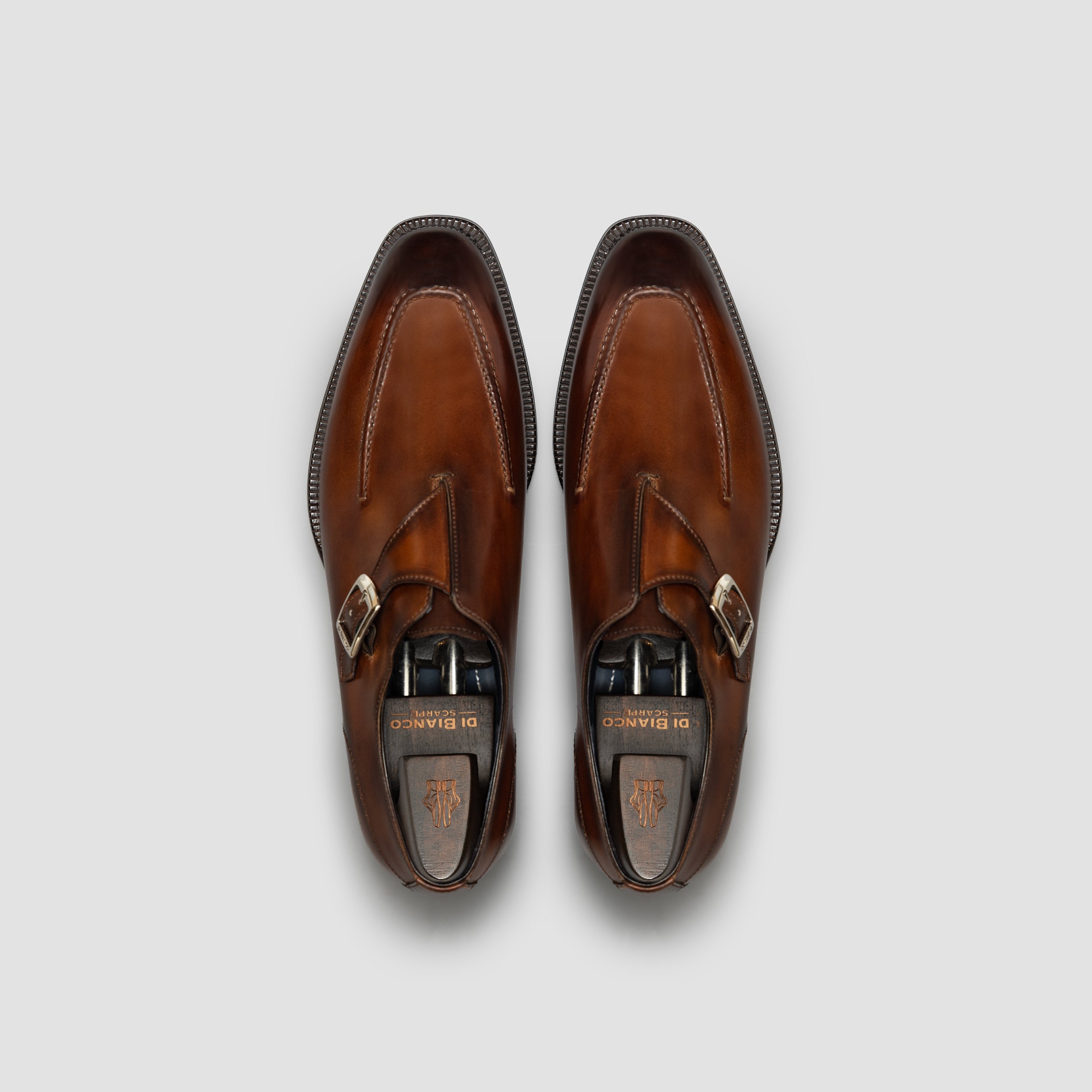 Mantova Castagna Men's Monk Strap