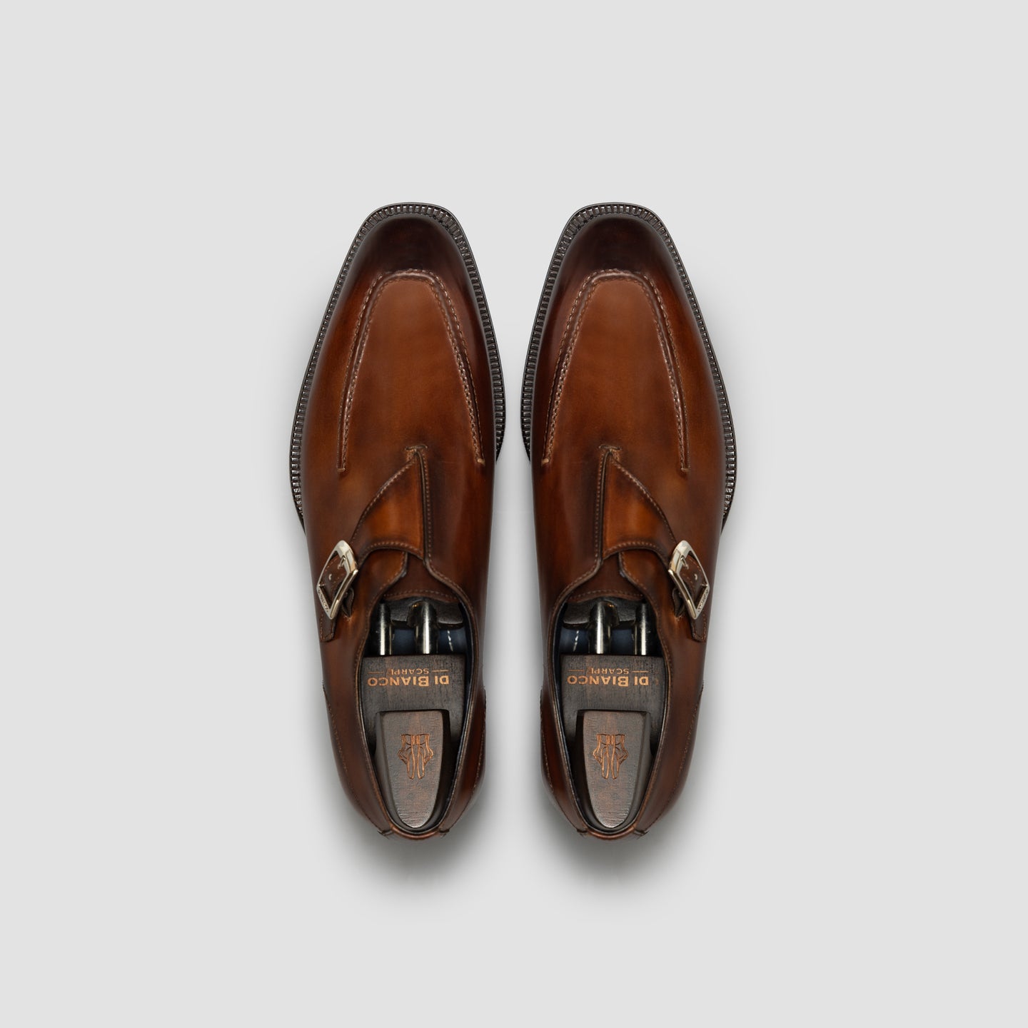 Mantova Castagna Men's Monk Strap