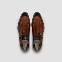 Mantova Castagna Men's Monk Strap