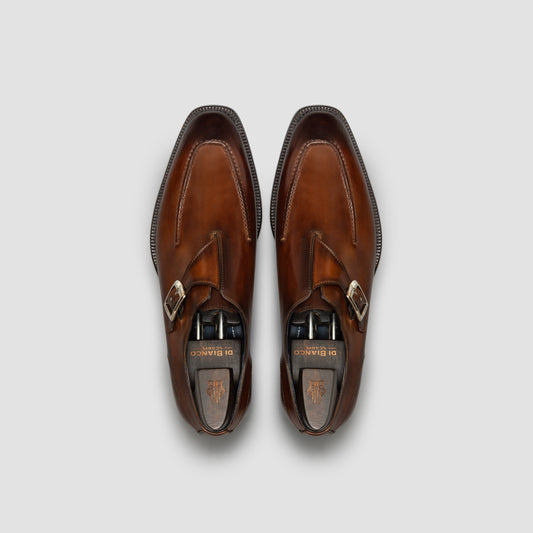 Mantova Castagna Men's Monk Strap