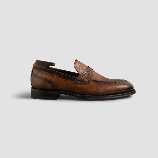 Marzana Peccary Castagna Men's Loafer