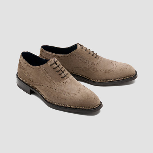 Nettuno Norwegian Suede Antilope Men's Brogue