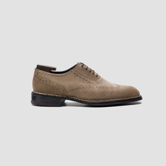 Nettuno Norwegian Suede Antilope Men's Brogue