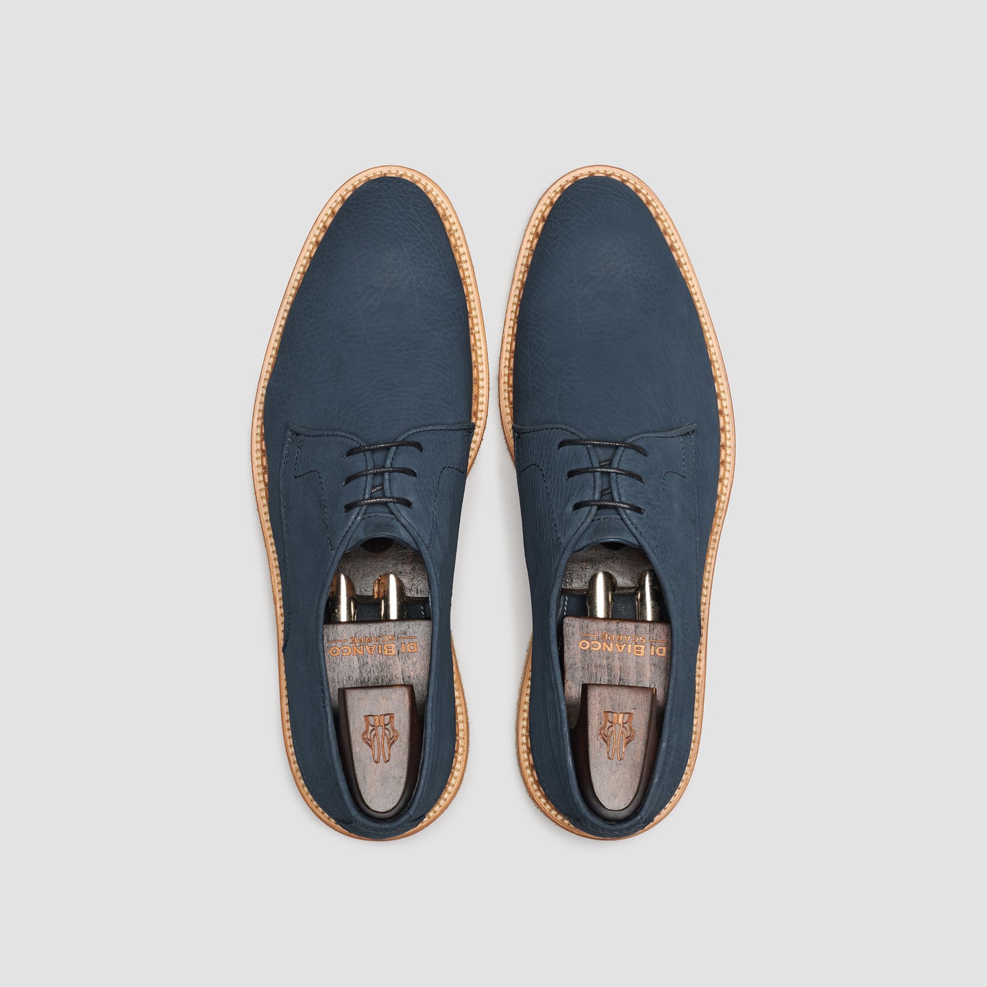 Soverato Corduroy Navy Men's Derby