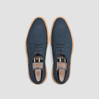 Soverato Corduroy Navy Men's Derby