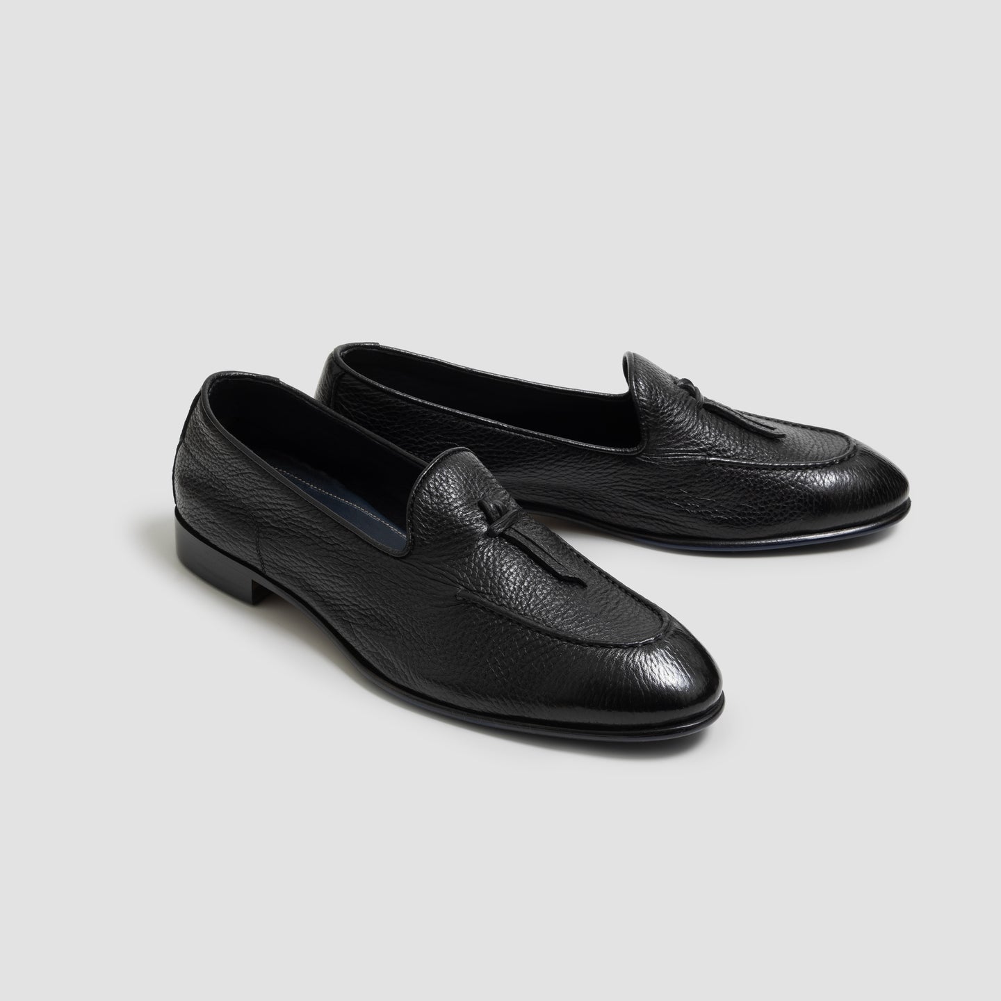 Rotella Cervo Nero Men's Belgian Loafer