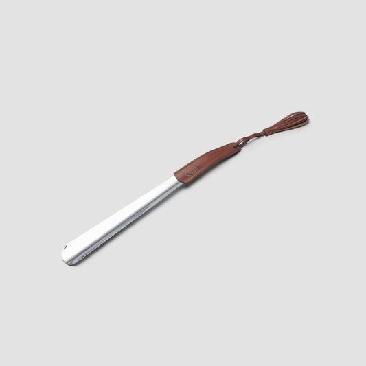 Leather Wrapped Shoe Horn Marmo