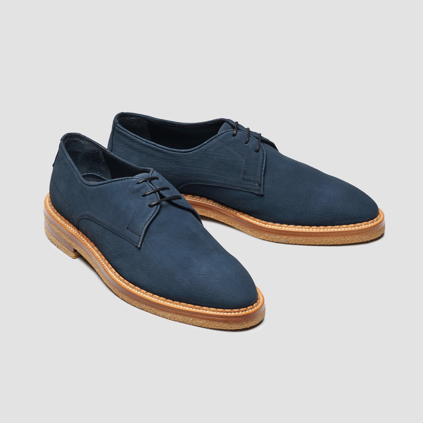 Soverato Corduroy Navy Men's Derby