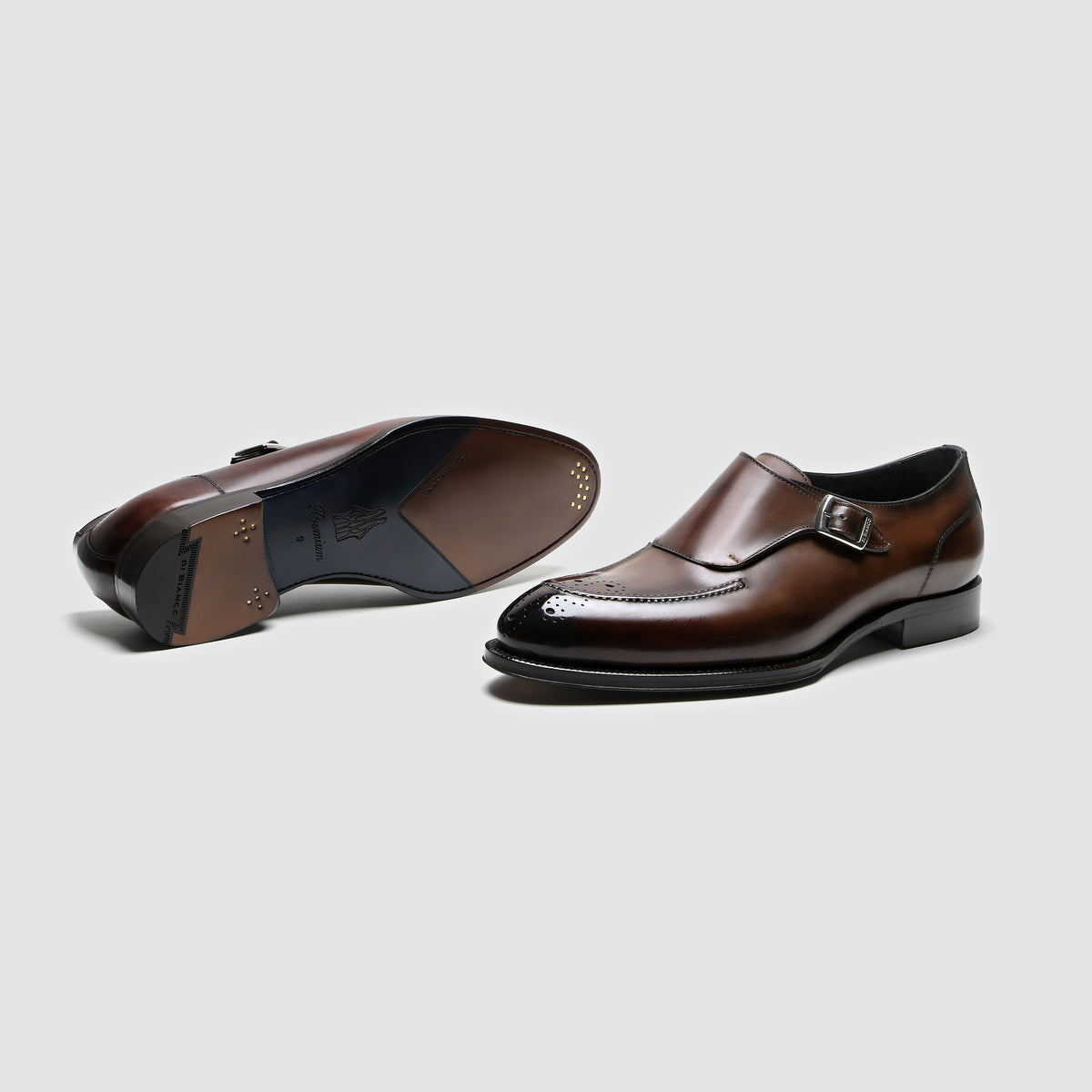 Tabiano Calfskin Arabica Men's Monkstrap