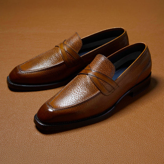 Tortiano Peccari Burnt Caramel Men's Loafer