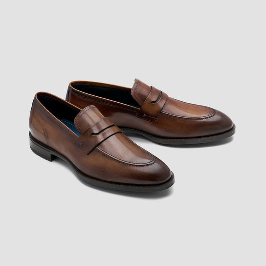 Tombolo Calfskin Cacao Men's Slip-On Loafer