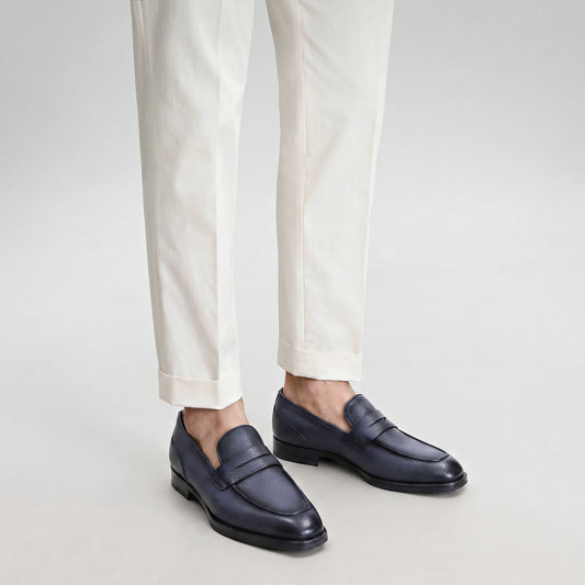 Vicenza Courderoy Sapphire Men's Loafer