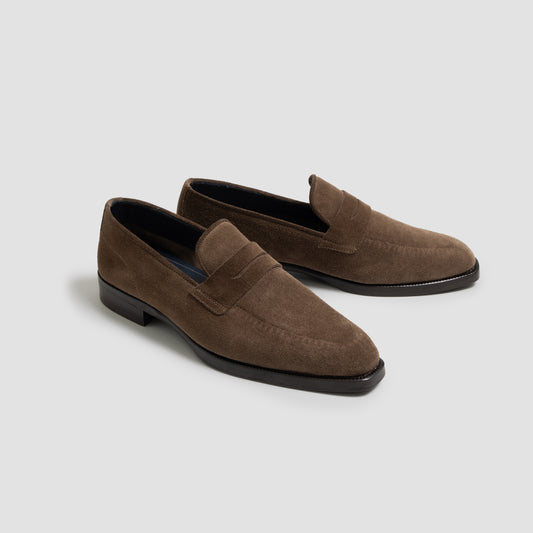 Vicenza RS Suede Dark Bark Men's Loafer