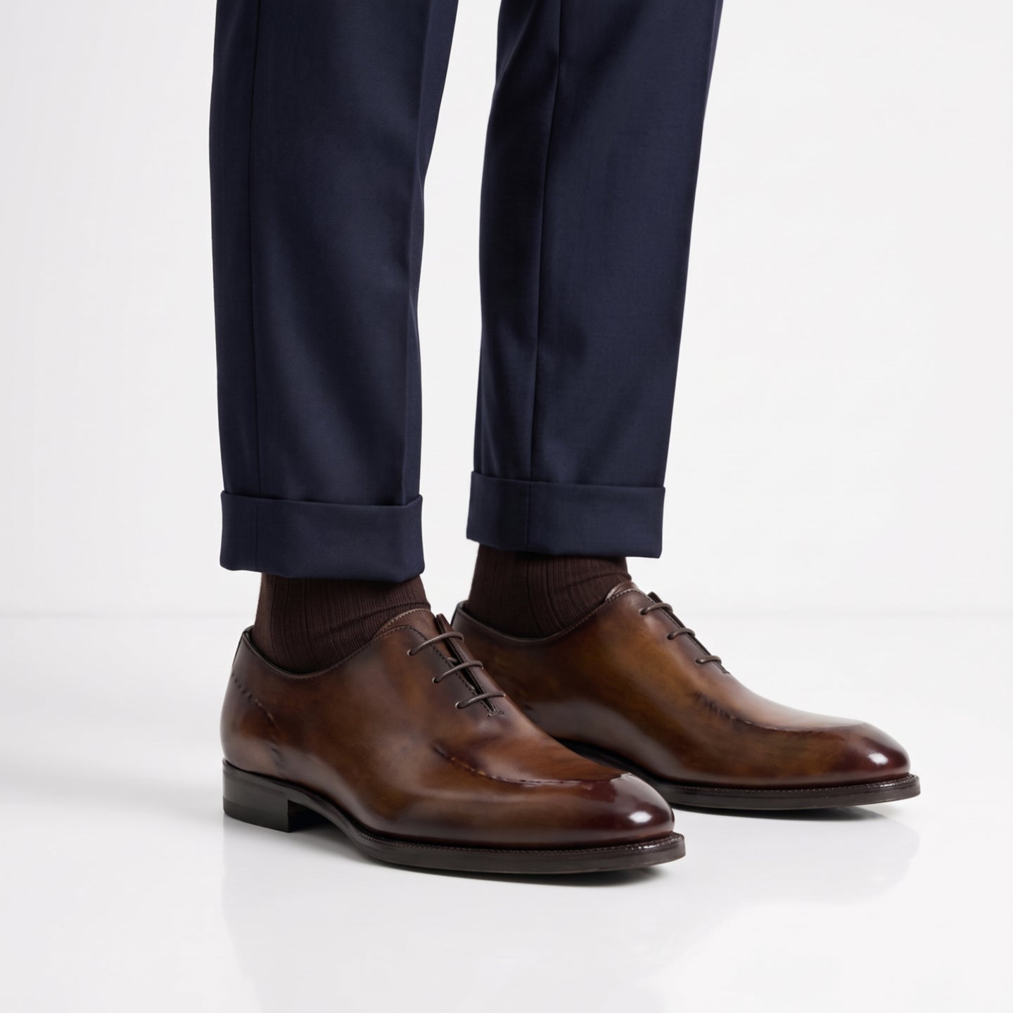 Marche RS Cacao Men's Wholecut Oxford