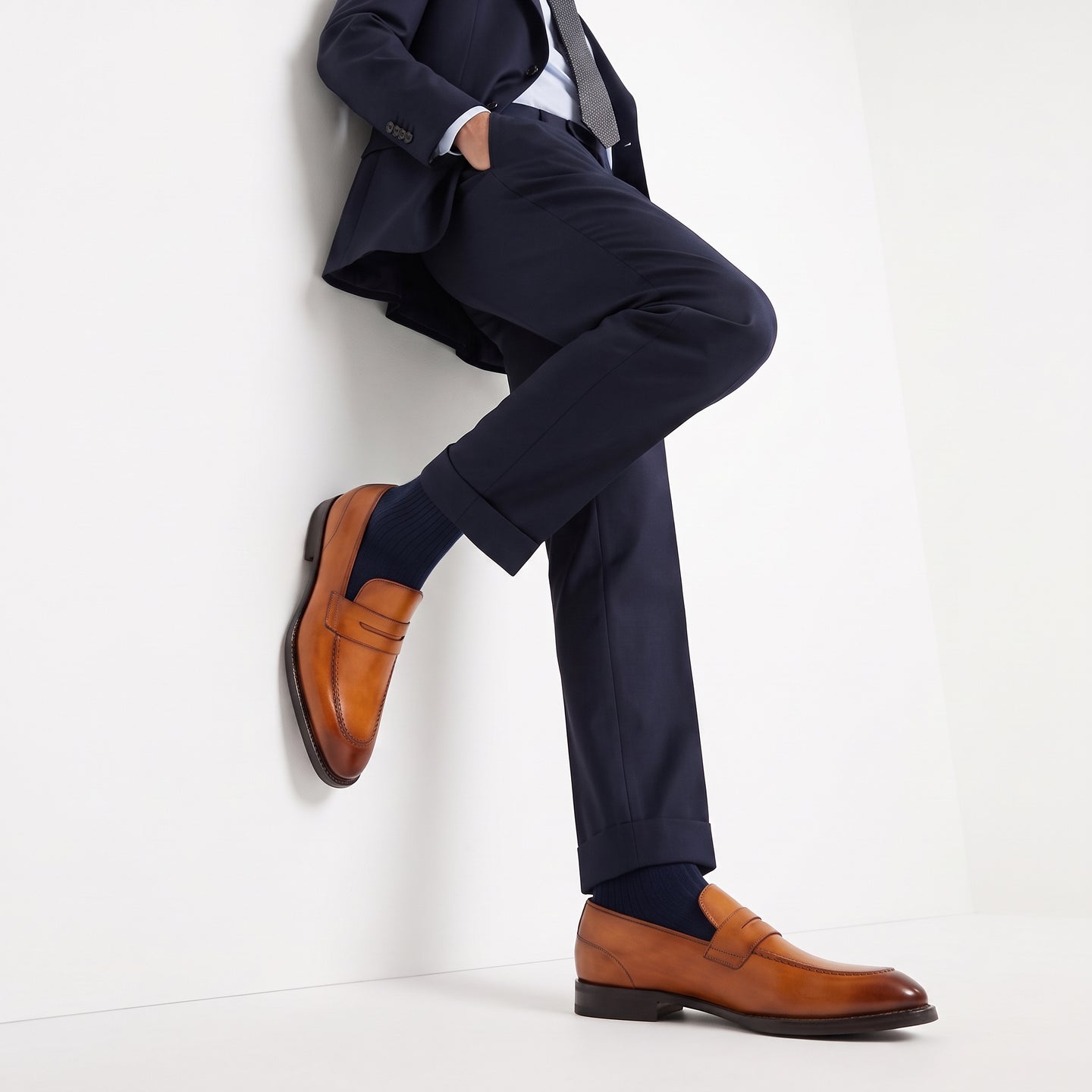 Vicenza RS Burnt Caramel Men's Loafer
