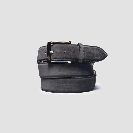 Men's Belt Suede Lavagna