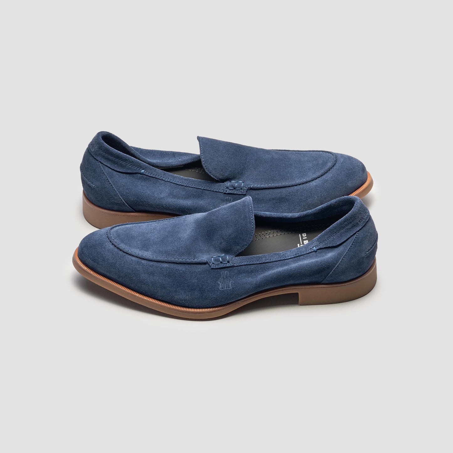 Etna Blue Men's Suede Loafer