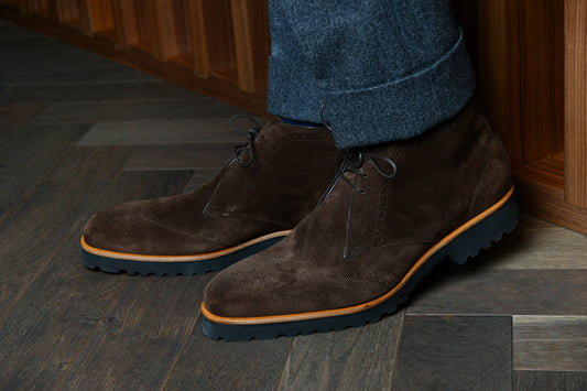 Parabiago Mogano Men's Oxford Boot