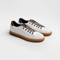 Imola White Men's Dress Sneaker
