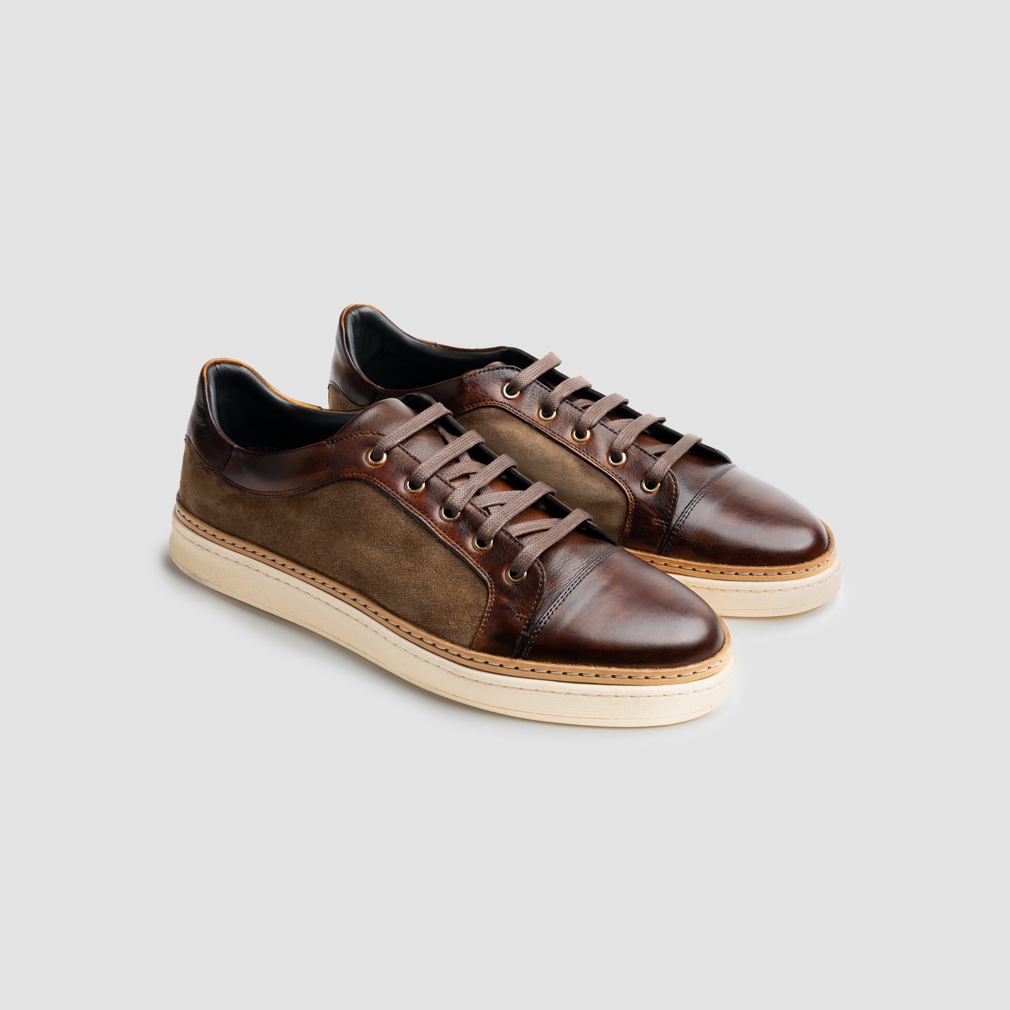 men's dress sneakers The Messina Farro | Men’s Dress Sneakers | Italian Men’s Shoes 8.5