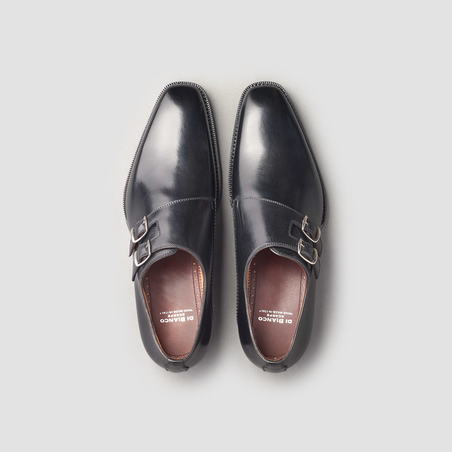 Caravaggio Nero Monk Strap