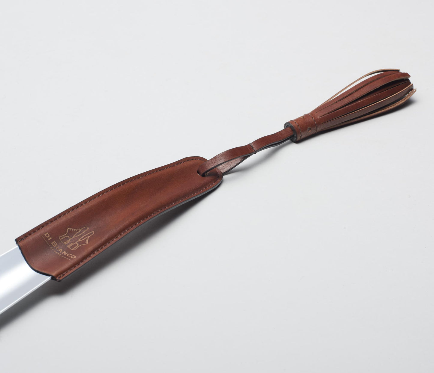 Leather Wrapped Shoe Horn Marmo