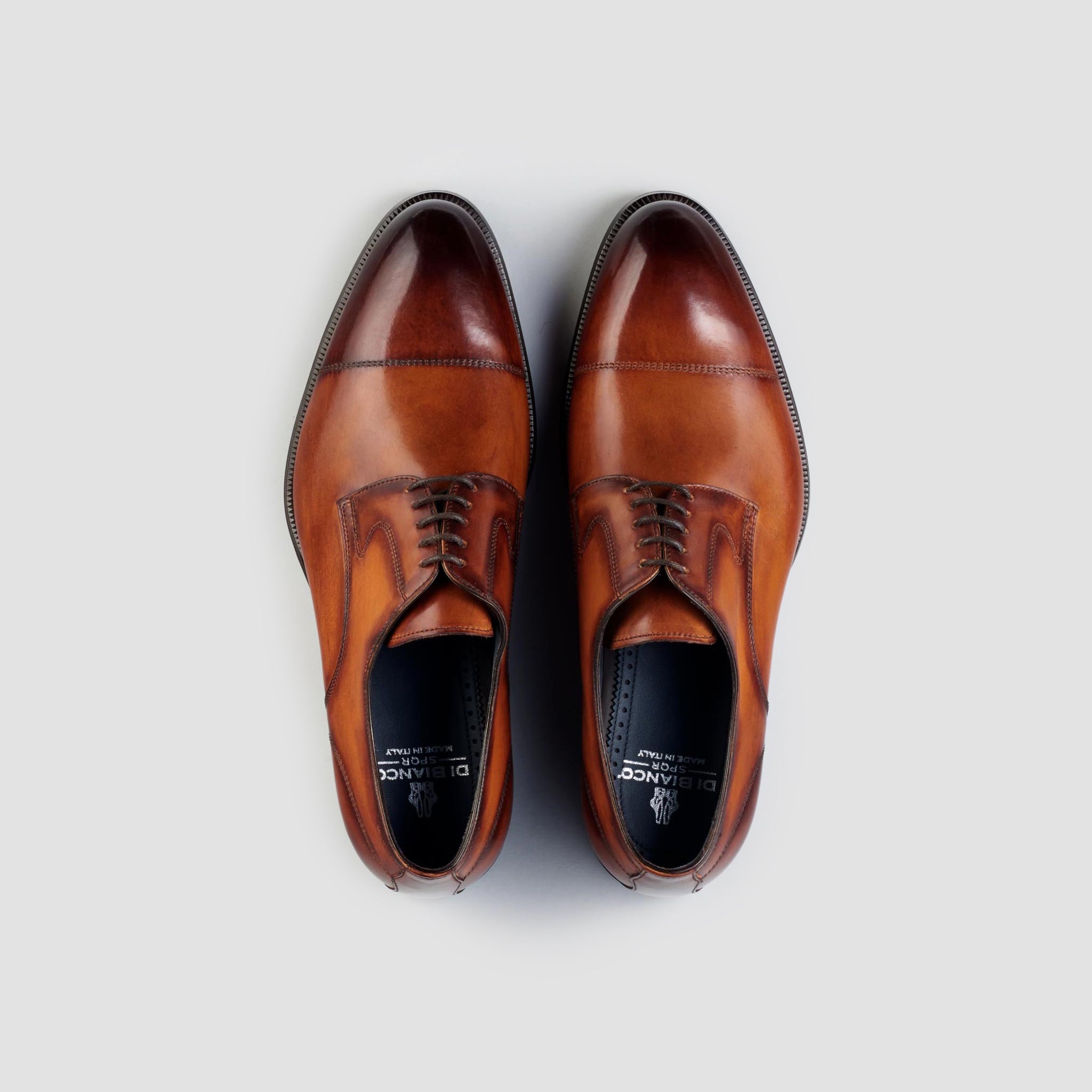 The Bergamo Marmo l Men's Oxford Shoes – Scarpe di Bianco